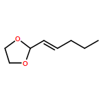 1,3-Dioxolane, 2-(1E)-1-penten-1-yl-