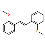 Benzene, 1,1'-(1E)-1,2-ethenediylbis[2-methoxy-