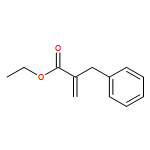 Benzenepropanoic acid, α-methylene-, ethyl ester