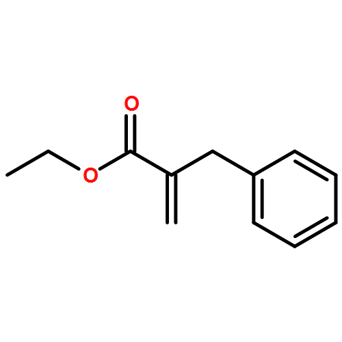 Benzenepropanoic acid, α-methylene-, ethyl ester