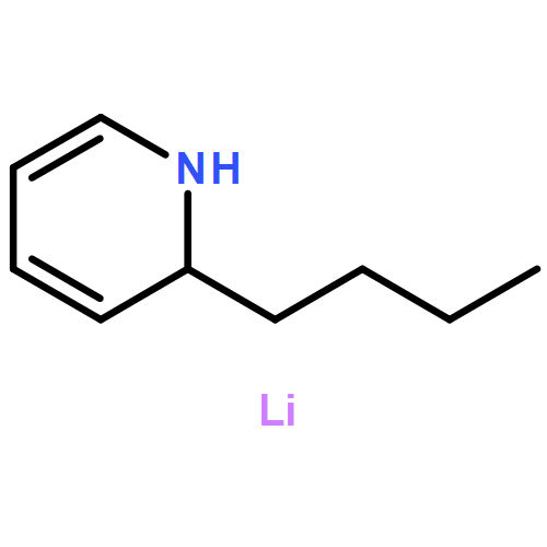 Pyridine, 2-butyl-1,2-dihydro-, lithium salt (1:1)