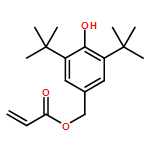 2-Propenoic acid, [3,5-bis(1,1-dimethylethyl)-4-hydroxyphenyl]methyl ester