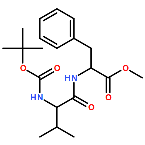 L-Phenylalanine, N-[(1,1-dimethylethoxy)carbonyl]-L-valyl-, methyl ester