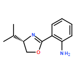 Benzenamine, 2-[(4S)-4,5-dihydro-4-(1-methylethyl)-2-oxazolyl]-