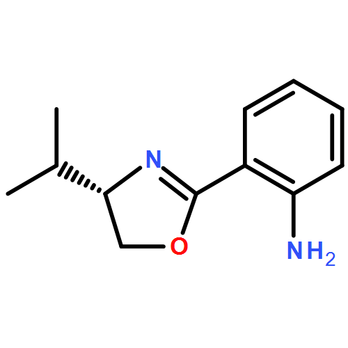 Benzenamine, 2-[(4S)-4,5-dihydro-4-(1-methylethyl)-2-oxazolyl]-