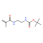 Carbamic acid, N-[2-[(2-methyl-1-oxo-2-propen-1-yl)amino]ethyl]-, 1,1-dimethylethyl ester