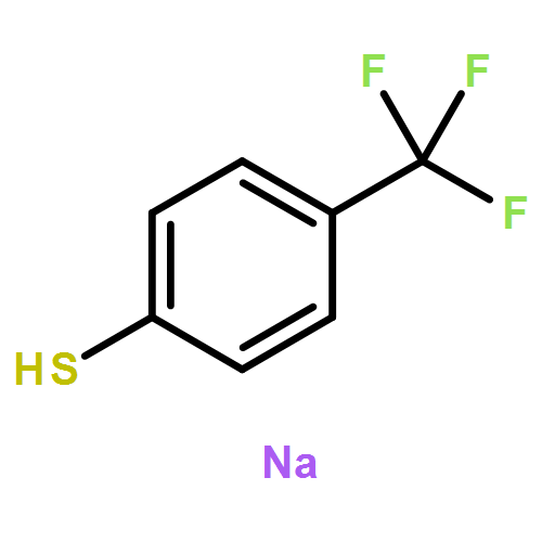 Benzenethiol, 4-(trifluoromethyl)-, sodium salt (1:1)