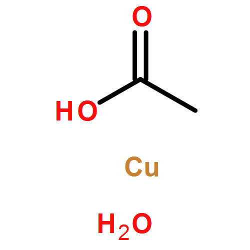 Acetic acid, copper(2 ) salt, tetrahydrate (8CI,9CI)