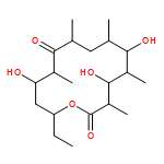 Oxacyclotetradecane-2,10-dione, 14-ethyl-4,6,12-trihydroxy-3,5,7,9,11-pentamethyl-, (3R,4S,5R,6S,7S,9R,11R,12S,14R)-