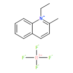 Quinolinium, 1-ethyl-2-methyl-, tetrafluoroborate(1-) (1:1)