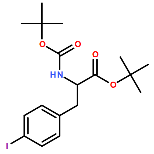 L-Phenylalanine, N-[(1,1-dimethylethoxy)carbonyl]-4-iodo-, 1,1-dimethylethyl ester