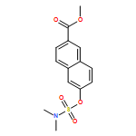 2-Naphthalenecarboxylic acid, 6-[[(dimethylamino)sulfonyl]oxy]-, methyl ester