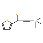 2-Thiophenemethanol, α-[2-(trimethylsilyl)ethynyl]-