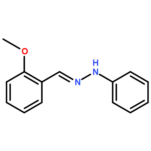 Benzaldehyde, 2-methoxy-, 2-phenylhydrazone