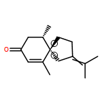 Spiro[4.5]dec-6-en-8-one, 6,10-dimethyl-2-(1-methylethylidene)-, (5R,10R)-rel-