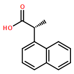 1-Naphthaleneacetic acid, α-methyl-, (αR)-