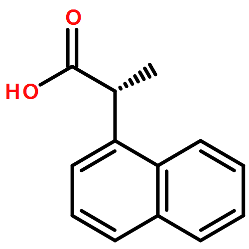 1-Naphthaleneacetic acid, α-methyl-, (αR)-