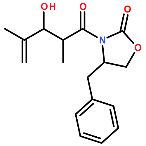 2-Oxazolidinone, 3-[(2S,3S)-3-hydroxy-2,4-dimethyl-1-oxo-4-penten-1-yl]-4-(phenylmethyl)-, (4S)-