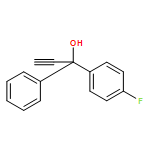 Benzenemethanol, α-ethynyl-4-fluoro-α-phenyl-