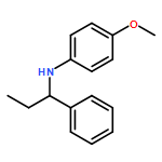 Benzenemethanamine, α-ethyl-N-(4-methoxyphenyl)-