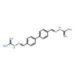 Hydrazinecarboximidamide, 2,2'-([1,1'-biphenyl]-4,4'-diyldimethylidyne)bis- (9CI)