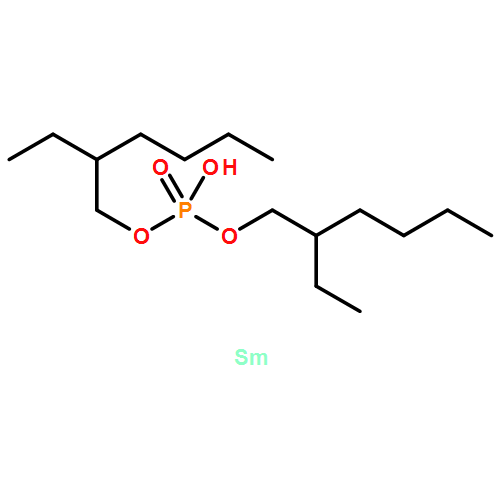 Phosphoric acid, bis(2-ethylhexyl) ester, samarium(3 ) salt (3:1)