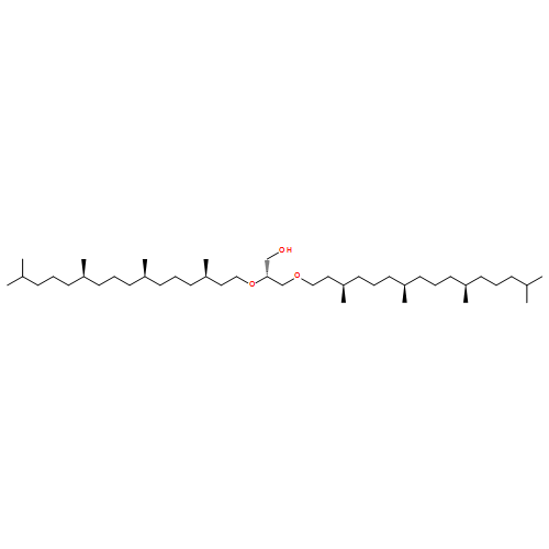 1-Propanol, 2,3-bis[[(3R,7R,11R)-3,7,11,15-tetramethylhexadecyl]oxy]-, (2R)-