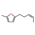 Furan, 2-methyl-5-(3-pentenyl)-, (Z)- (8CI,9CI)