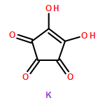 4-Cyclopentene-1,2,3-trione, 4,5-dihydroxy-, potassium salt (1:2)