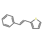 Thiophene, 2-[(1Z)-2-phenylethenyl]-