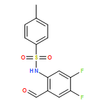 Benzenesulfonamide, N-(4,5-difluoro-2-formylphenyl)-4-methyl-