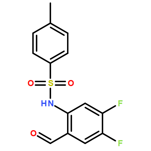 Benzenesulfonamide, N-(4,5-difluoro-2-formylphenyl)-4-methyl-