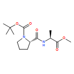 L-Alanine, 1-[(1,1-dimethylethoxy)carbonyl]-L-prolyl-, methyl ester