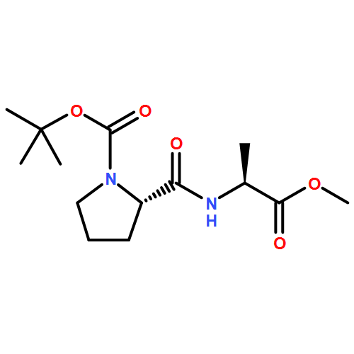 L-Alanine, 1-[(1,1-dimethylethoxy)carbonyl]-L-prolyl-, methyl ester