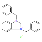 1H-Benzimidazolium, 1,3-bis(phenylmethyl)-, chloride