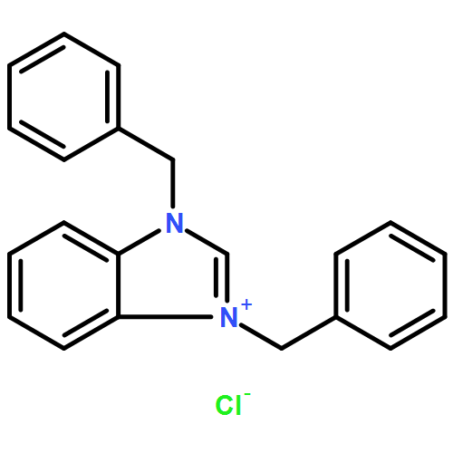 1H-Benzimidazolium, 1,3-bis(phenylmethyl)-, chloride