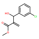 Benzenepropanoic acid, 3-chloro-β-hydroxy-α-methylene-, methyl ester