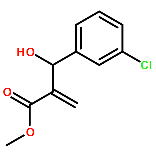 Benzenepropanoic acid, 3-chloro-β-hydroxy-α-methylene-, methyl ester