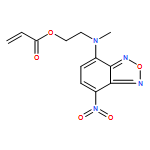 2-Propenoic acid,2-[methyl(7-nitro-2,1,3-benzoxadiazol-4-yl)amino]ethyl ester