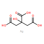 1,2,3-Propanetricarboxylic acid, 2-hydroxy-, silver(1 ) salt (1:?)