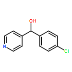 4-Pyridinemethanol, α-(4-chlorophenyl)-