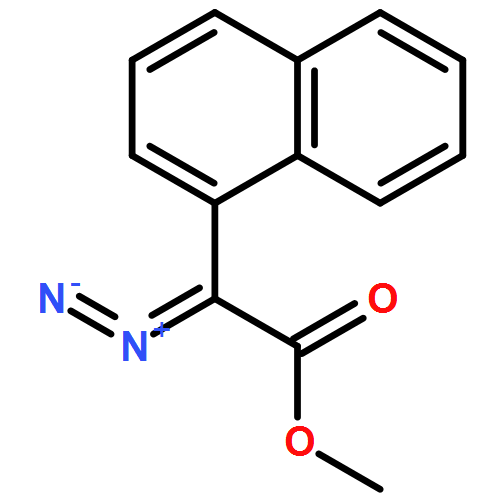 1-Naphthaleneacetic acid, α-diazo-, methyl ester