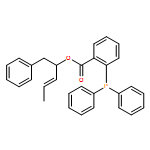 Benzoic acid, 2-(diphenylphosphino)-, (2E)-1-(phenylmethyl)-2-buten-1-yl ester