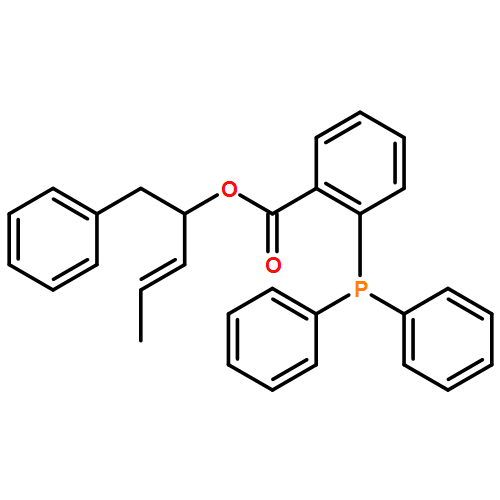 Benzoic acid, 2-(diphenylphosphino)-, (2E)-1-(phenylmethyl)-2-buten-1-yl ester