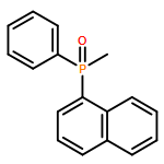 Phosphine oxide, methyl-1-naphthalenylphenyl-, [P(S)]-