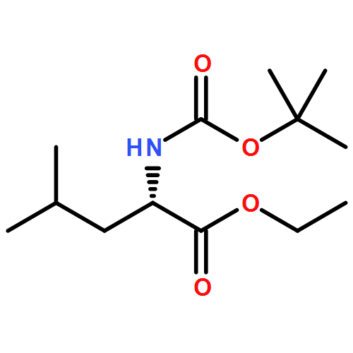 L-Leucine, N-[(1,1-dimethylethoxy)carbonyl]-, ethyl ester