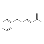 Benzene, [(3E)-5-methyl-3,5-hexadien-1-yl]-