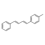 Benzene, 1-methyl-4-[(1E,3E)-4-phenyl-1,3-butadien-1-yl]-