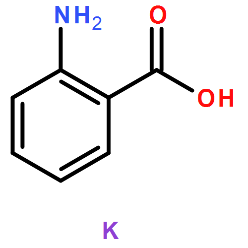 Benzoic acid, 2-amino-, potassium salt (1:1)