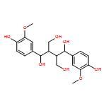 1,4-Butanediol, 1,4-bis(4-hydroxy-3-methoxyphenyl)-2,3-bis(hydroxymethyl)-